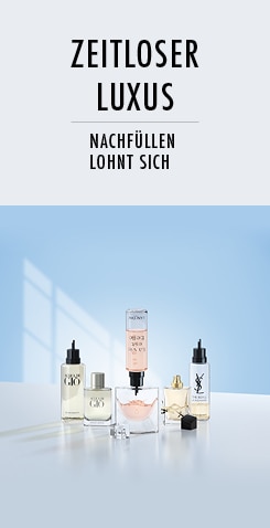 Zeitloser Luxus Nachfüllen lohnt sich - Luxuriöse nachfüllbare Parfums von Armani, Lancôme und YSL